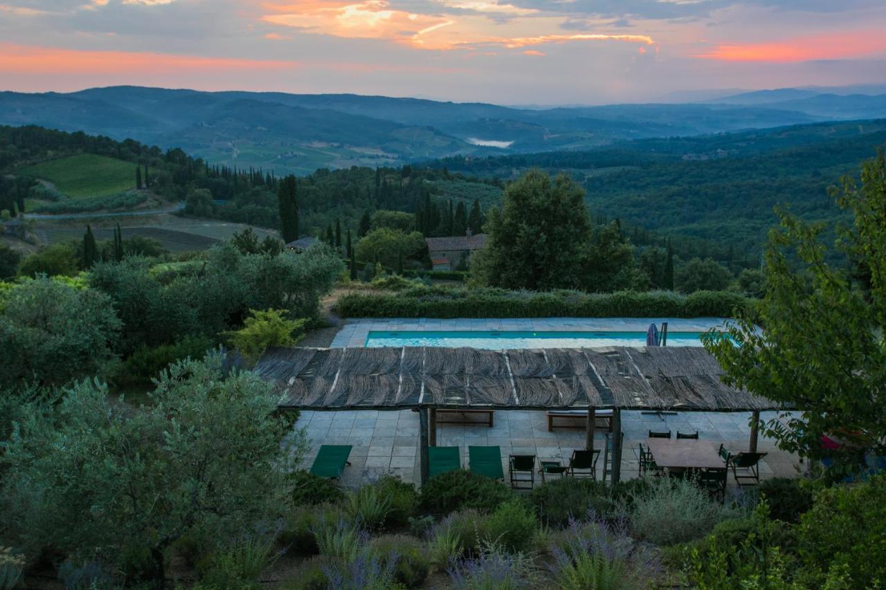 Villa Il Poggio Greve in Chianti Zewnętrze zdjęcie
