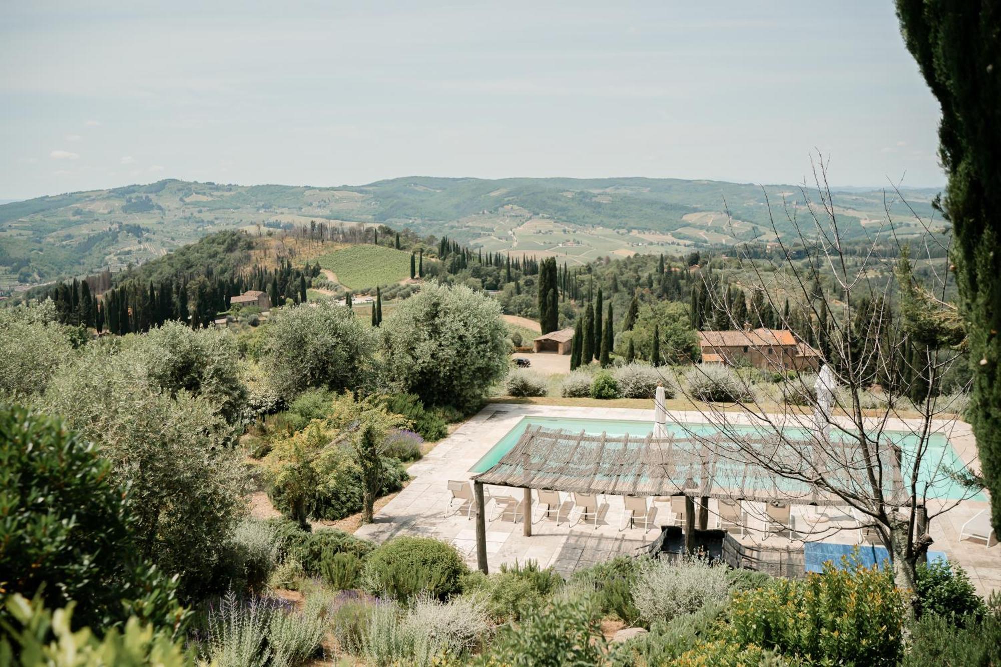 Villa Il Poggio Greve in Chianti Zewnętrze zdjęcie