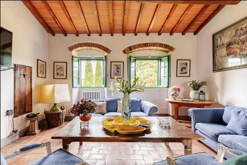 Villa Il Poggio Greve in Chianti Zewnętrze zdjęcie